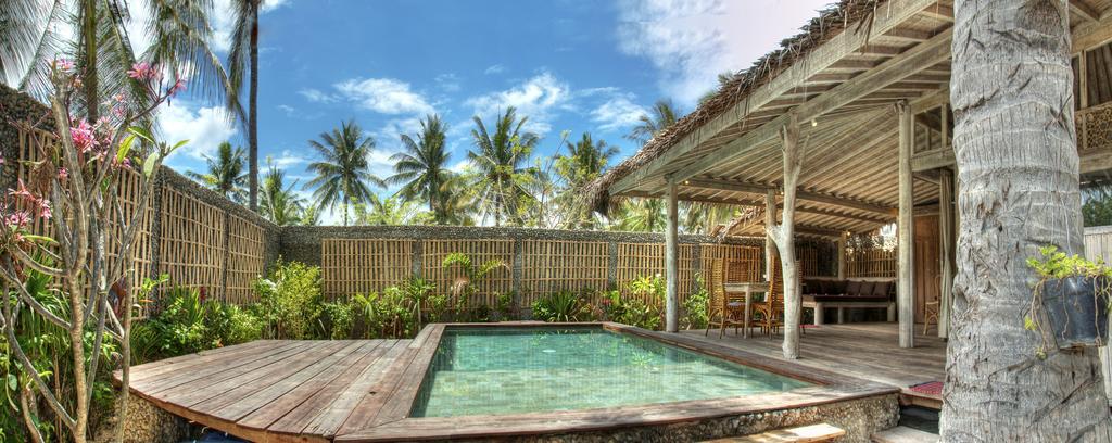Villa Les Jardins De Gili à Gili Trawangan Extérieur photo