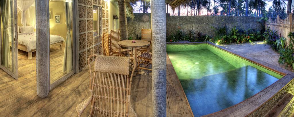 Villa Les Jardins De Gili à Gili Trawangan Extérieur photo